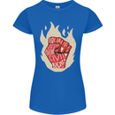 Civil Rights Black Lives Matter LGBT Freedom Womens Petite Cut T-Shirt Royal Blue