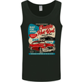 Classic Hot Rod Wild & Free Mens Vest Tank Top Black
