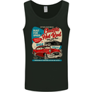 Classic Hot Rod Wild & Free Mens Vest Tank Top Black