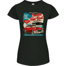 Classic Hot Rod Wild & Free Womens Petite Cut T-Shirt Black