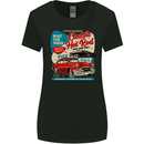 Classic Hot Rod Wild & Free Womens Wider Cut T-Shirt Black