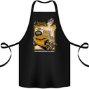 Classic Luxury Hot Rod Superior Performance Cotton Apron 100% Organic Black