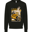 Classic Luxury Hot Rod Superior Performance Mens Sweatshirt Jumper Black