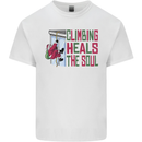 Climbing Heals the Soul Funny Christmas Xmas Rock Kids T-Shirt Childrens White
