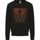 Cobra and Octopus Snake Japan Mens Sweatshirt Jumper Black