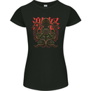 Cobra and Octopus Snake Japan Womens Petite Cut T-Shirt Black