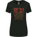 Cobra and Octopus Snake Japan Womens Wider Cut T-Shirt Black