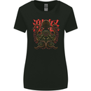 Cobra and Octopus Snake Japan Womens Wider Cut T-Shirt Black