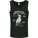 Cockatoo Anatomy Mens Vest Tank Top Black