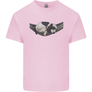 Cocker Spaniel on a Hammock Dog Kids T-Shirt Childrens Light Pink