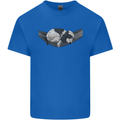 Cocker Spaniel on a Hammock Dog Kids T-Shirt Childrens Royal Blue