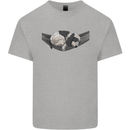 Cocker Spaniel on a Hammock Dog Kids T-Shirt Childrens Sports Grey