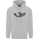 Cocker Spaniel on a Hammock Dog Mens 80% Cotton Hoodie Sports Grey