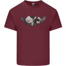 Cocker Spaniel on a Hammock Dog Mens Cotton T-Shirt Tee Top Maroon