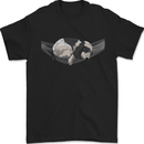 Cocker Spaniel on a Hammock Dog Mens T-Shirt 100% Cotton Black