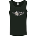 Cocker Spaniel on a Hammock Dog Mens Vest Tank Top Black