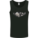 Cocker Spaniel on a Hammock Dog Mens Vest Tank Top Black