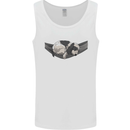 Cocker Spaniel on a Hammock Dog Mens Vest Tank Top White