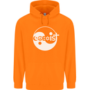 Coexist World Peace Love Religion Hippy Anti War Childrens Kids Hoodie Orange
