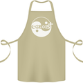 Coexist World Peace Love Religion Hippy Anti War Cotton Apron 100% Organic Khaki