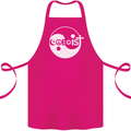 Coexist World Peace Love Religion Hippy Anti War Cotton Apron 100% Organic Pink