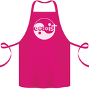 Coexist World Peace Love Religion Hippy Anti War Cotton Apron 100% Organic Pink