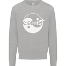 Coexist World Peace Love Religion Hippy Anti War Kids Sweatshirt Jumper Sports Grey