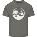 Coexist World Peace Love Religion Hippy Anti War Kids T-Shirt Childrens Charcoal