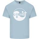 Coexist World Peace Love Religion Hippy Anti War Kids T-Shirt Childrens Light Blue