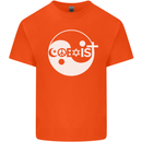 Coexist World Peace Love Religion Hippy Anti War Kids T-Shirt Childrens Orange