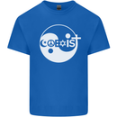 Coexist World Peace Love Religion Hippy Anti War Kids T-Shirt Childrens Royal Blue