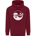 Coexist World Peace Love Religion Hippy Anti War Mens 80% Cotton Hoodie Maroon
