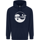 Coexist World Peace Love Religion Hippy Anti War Mens 80% Cotton Hoodie Navy Blue