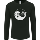 Coexist World Peace Love Religion Hippy Anti War Mens Long Sleeve T-Shirt Black