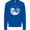 Coexist World Peace Love Religion Hippy Anti War Mens Sweatshirt Jumper Royal Blue
