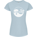 Coexist World Peace Love Religion Hippy Anti War Womens Petite Cut T-Shirt Light Blue