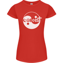 Coexist World Peace Love Religion Hippy Anti War Womens Petite Cut T-Shirt Red