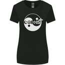 Coexist World Peace Love Religion Hippy Anti War Womens Wider Cut T-Shirt Black