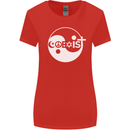 Coexist World Peace Love Religion Hippy Anti War Womens Wider Cut T-Shirt Red