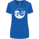 Coexist World Peace Love Religion Hippy Anti War Womens Wider Cut T-Shirt Royal Blue
