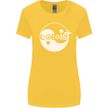 Coexist World Peace Love Religion Hippy Anti War Womens Wider Cut T-Shirt Yellow