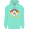 Coffee Because Murder is Wrong Funny Dog Childrens Kids Hoodie Peppermint
