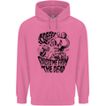 Coffee Raises Me from the Dead Skull Childrens Kids Hoodie Azalea