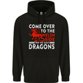 Come to the Welsh Side Dragons Wales Rugby Childrens Kids Hoodie Black