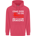 Come to the Welsh Side Dragons Wales Rugby Childrens Kids Hoodie Heliconia
