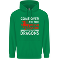Come to the Welsh Side Dragons Wales Rugby Childrens Kids Hoodie Irish Green