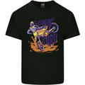 Comin Thru Motocross Dirt Bike MotoX Kids T-Shirt Childrens Black