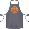 Coming Soon New Baby Pregnancy Pregnant Cotton Apron 100% Organic Steel