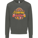 Coming Soon New Baby Pregnancy Pregnant Kids Sweatshirt Jumper Storm Grey