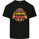 Coming Soon New Baby Pregnancy Pregnant Kids T-Shirt Childrens Black